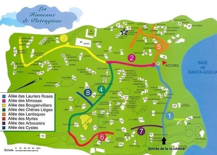 Occhiatana, Santa Giulia Villa